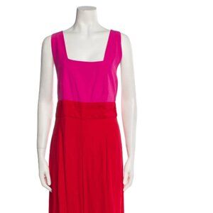 STAUD Square Neckline Jumpsuit